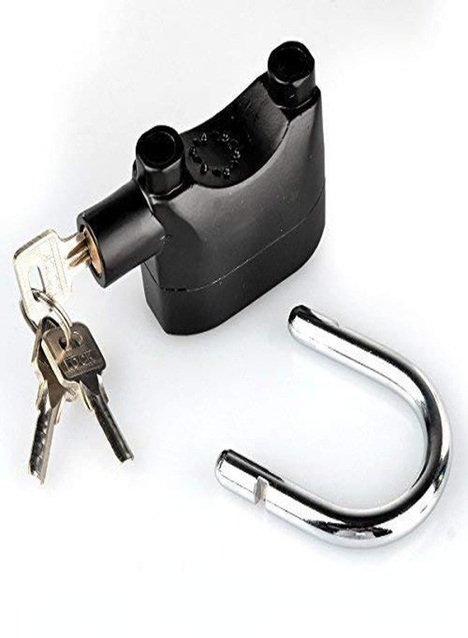 ATETO Touch Siren Motion Sensor Alarm Lock Electronic Touch Siren Alarm Lock for Home Bike Shop Garage Padlock with Smart Motion Sensor Home Office Door and Bikes (Pack of 1) - Image 2